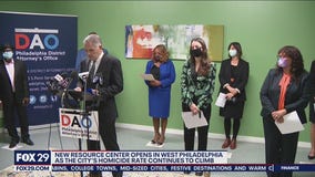 New resource center opens in West Philadelphia as city's homicide rate continues to climb