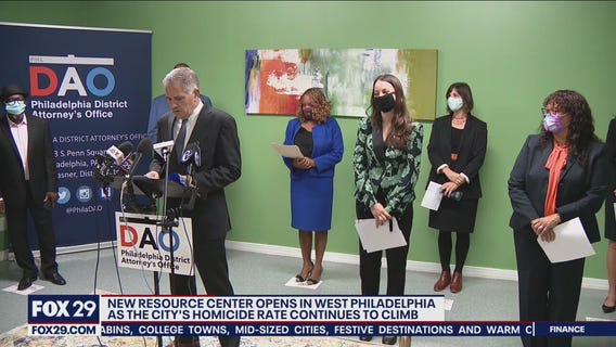 New resource center opens in West Philadelphia as city's homicide rate continues to climb