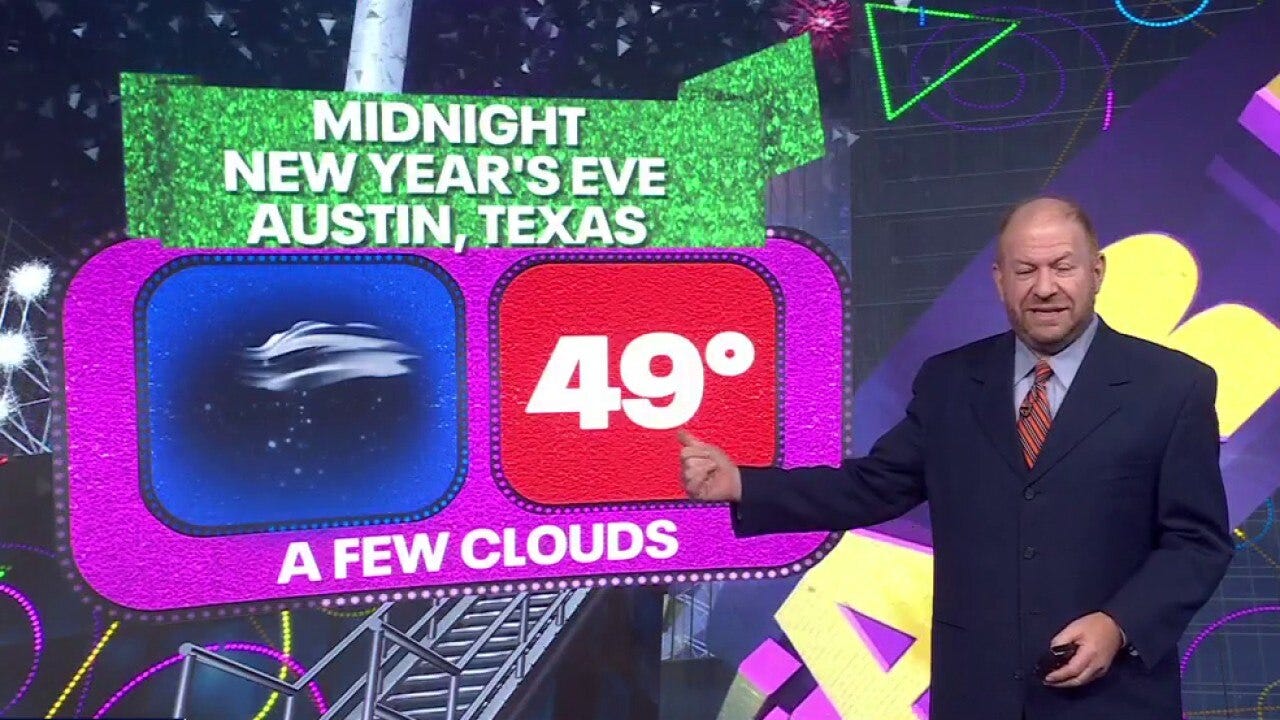 Austin weather: Chilly New Year's Eve, warm 2026