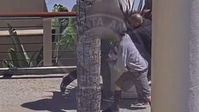 Santa Ana mall employee fights off robbery suspects