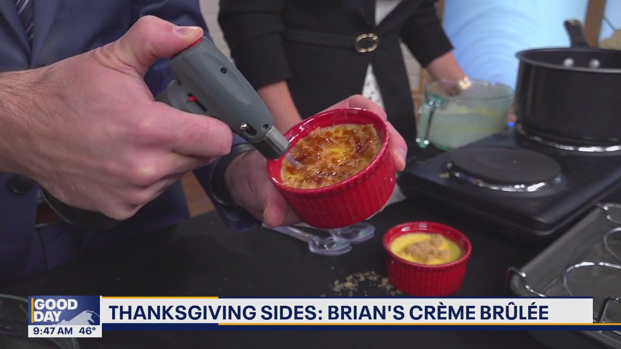 Thanksgiving sides: Brian's Crème Brûlée