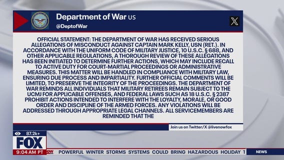 Senator Kelly faces allegations