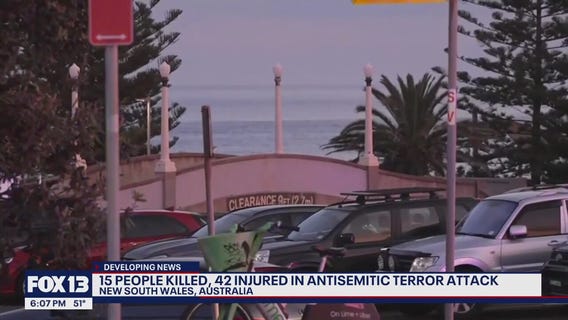 At least 15 killed, dozens injured in anti-Semitic terror attack at Sydney’s Bondi Beach