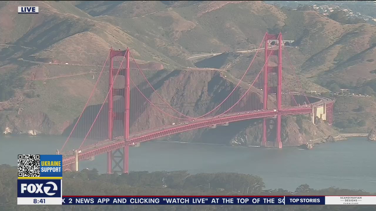 Breezy and warm in the Bay