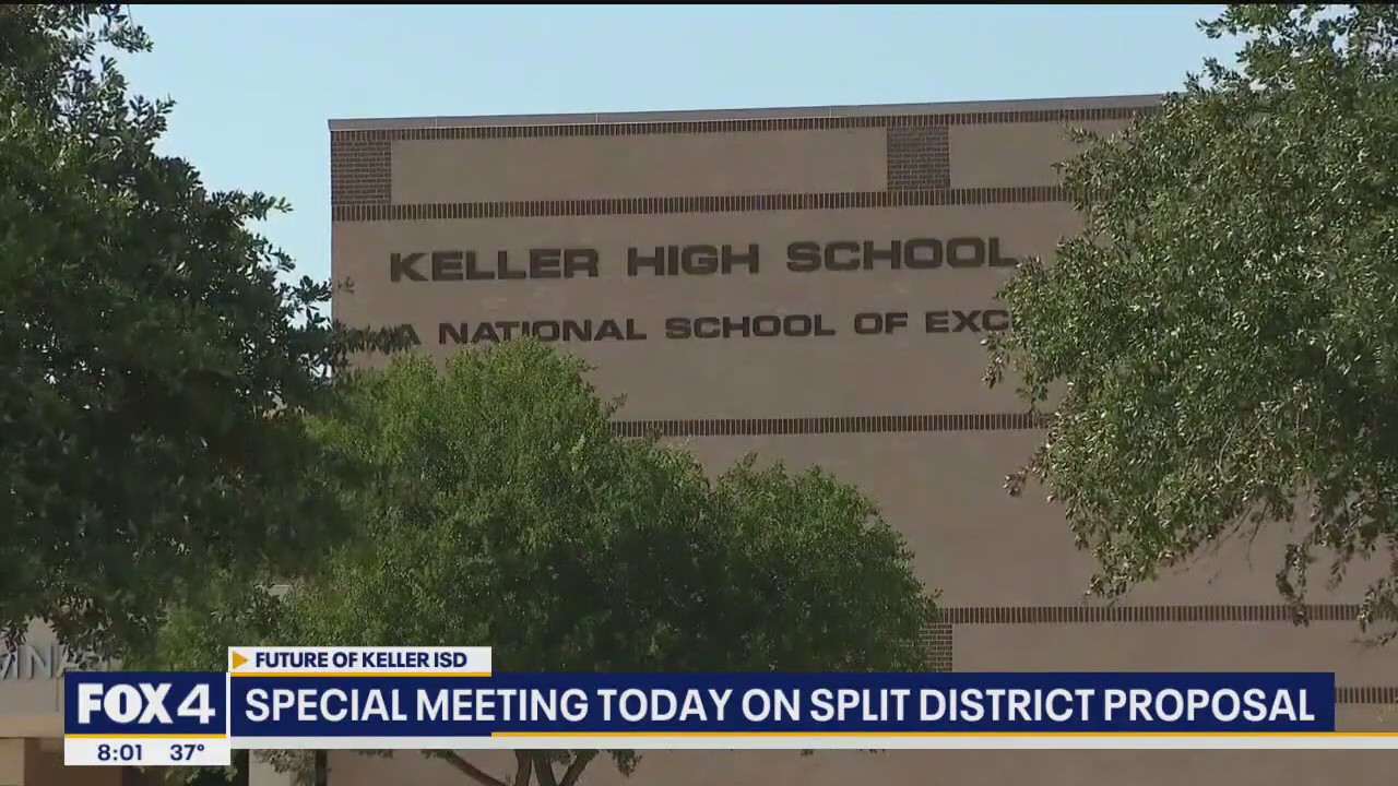 Special meeting today for Keller ISD possible split