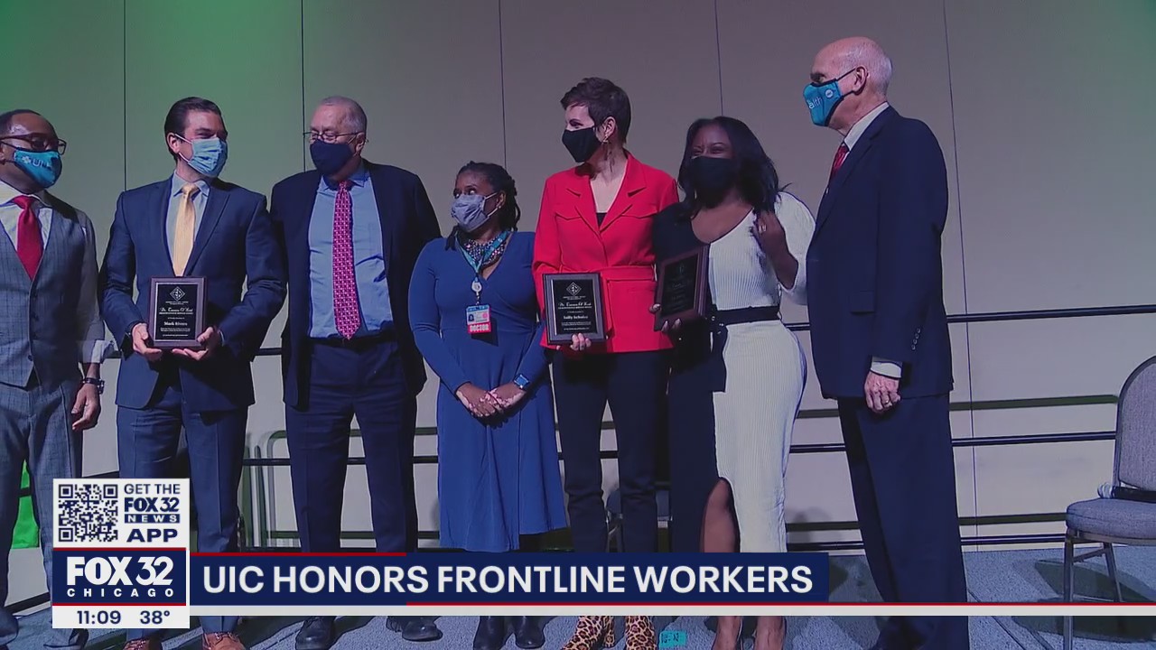 UIC honors frontline workers