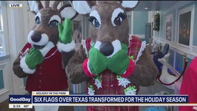 Six Flags Over Texas transformed for the holiday season