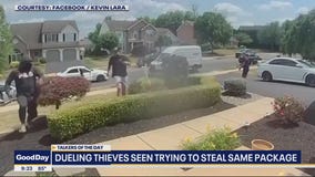 Talkers: Porch pirates fight over the same package