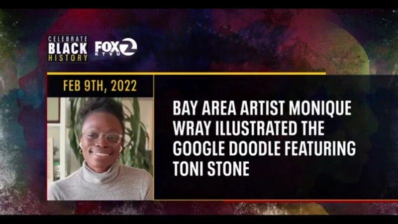 Feb. 9: Bay Area artist draws Google Doodle