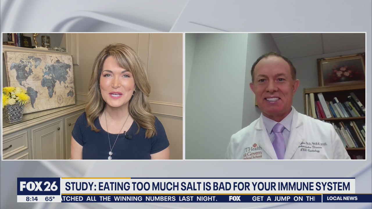 Too much salt bad for your immune system?