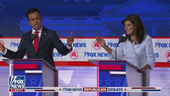 Haley, Ramaswamy spar over foreign policy