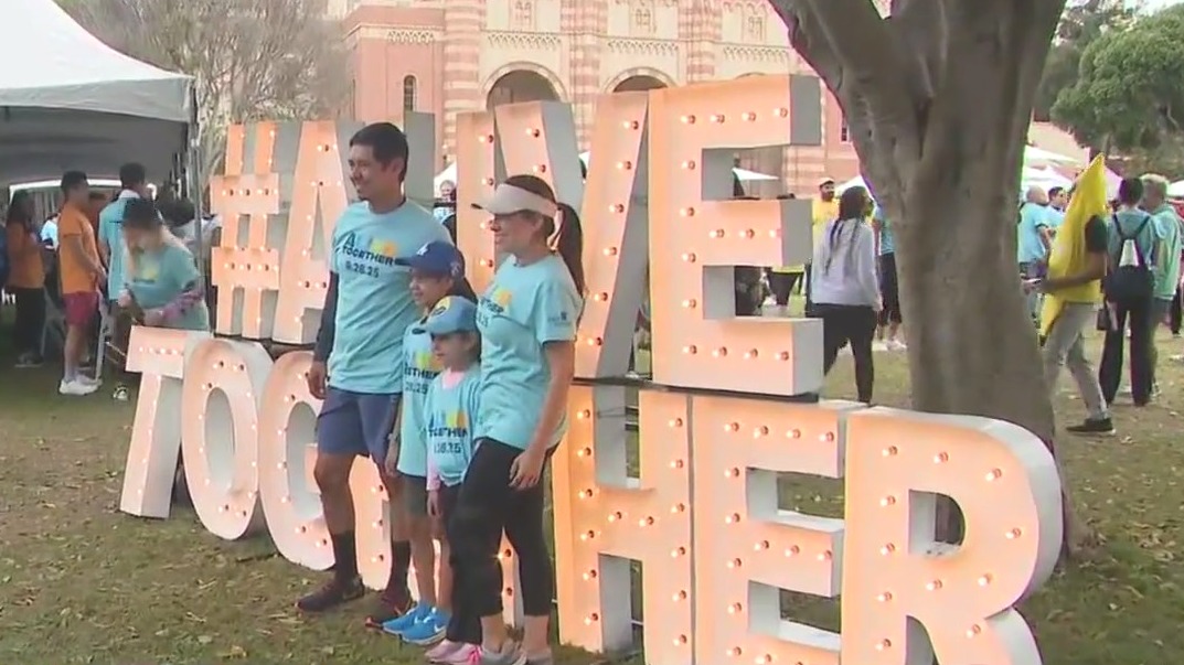 Alive Together 5K held at UCLA campus