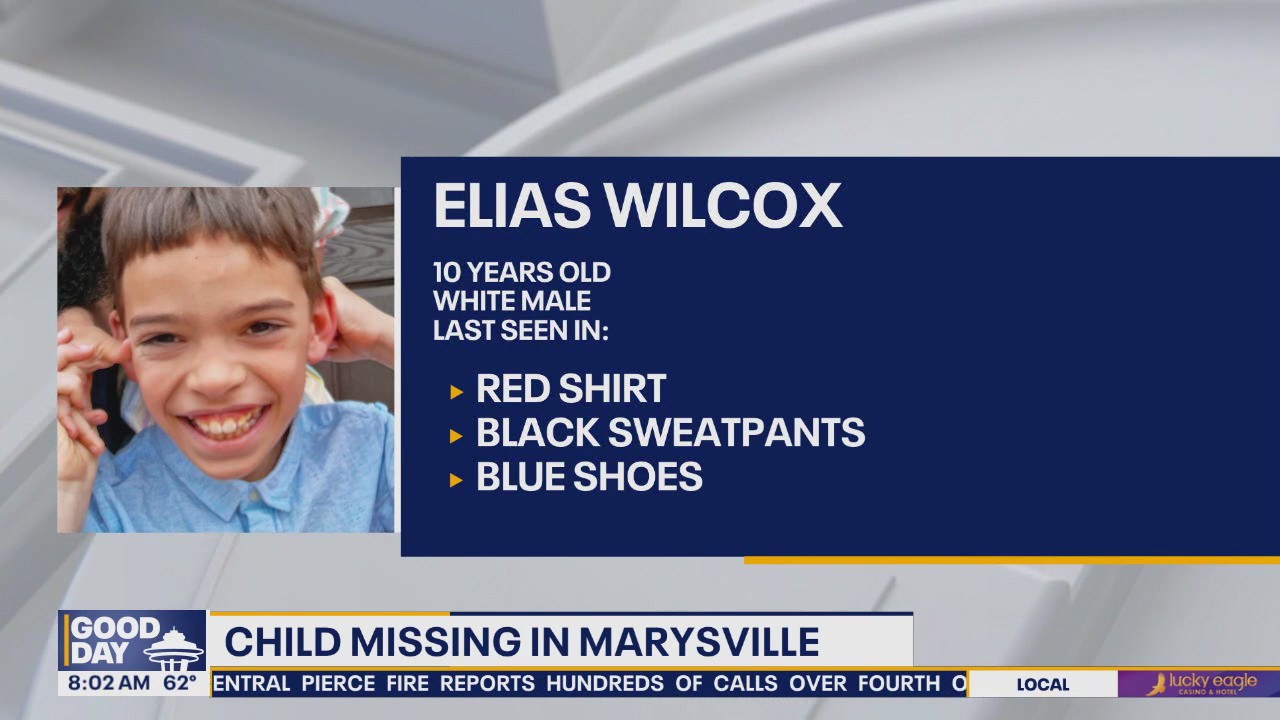 Search for missing Marysville, WA, 10-year-old