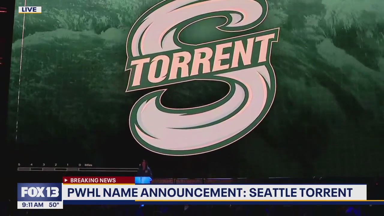 PWHL Seattle announces new women's hockey team name: Seattle Torrent