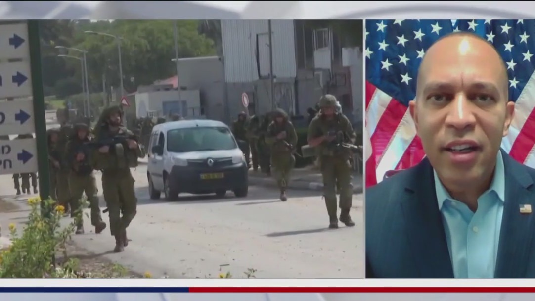 Jeffries talks House Speaker, Israel-Hamas war