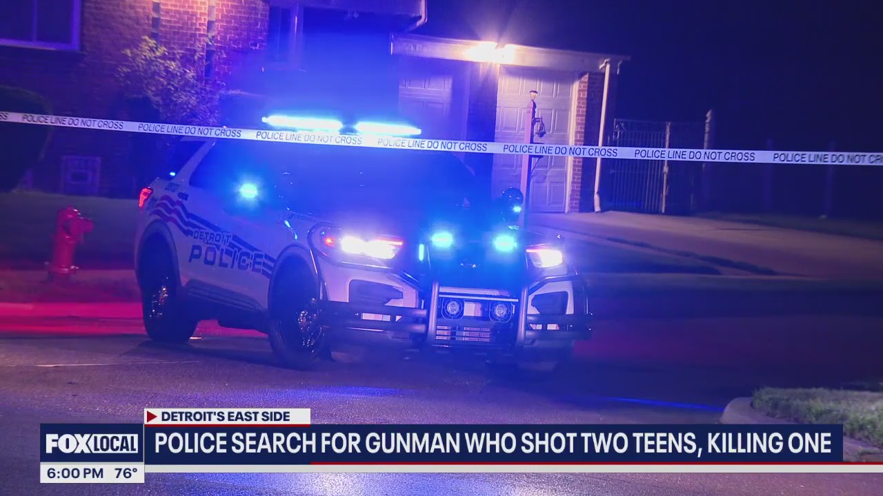 1 teen dead, another shot in Detroit