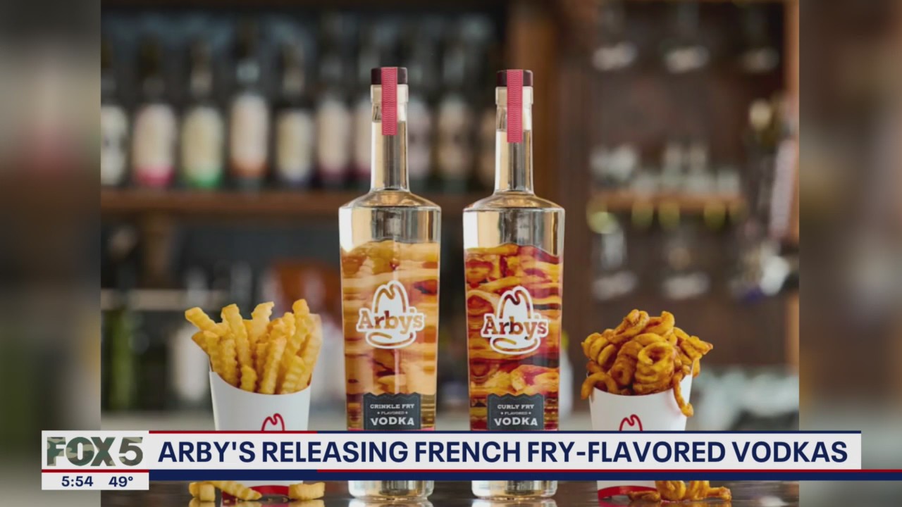 Arby's releasing french fry-flavored vodkas
