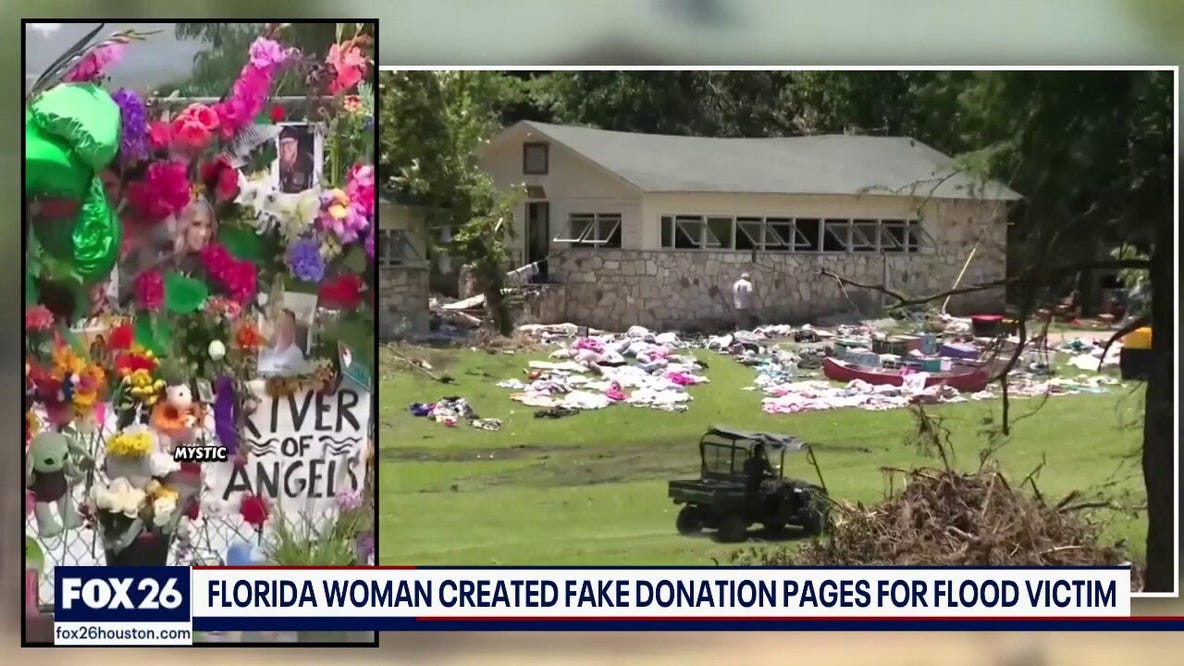 Florida woman accused of posing on donation sites as father of Houston teen killed in Texas flood