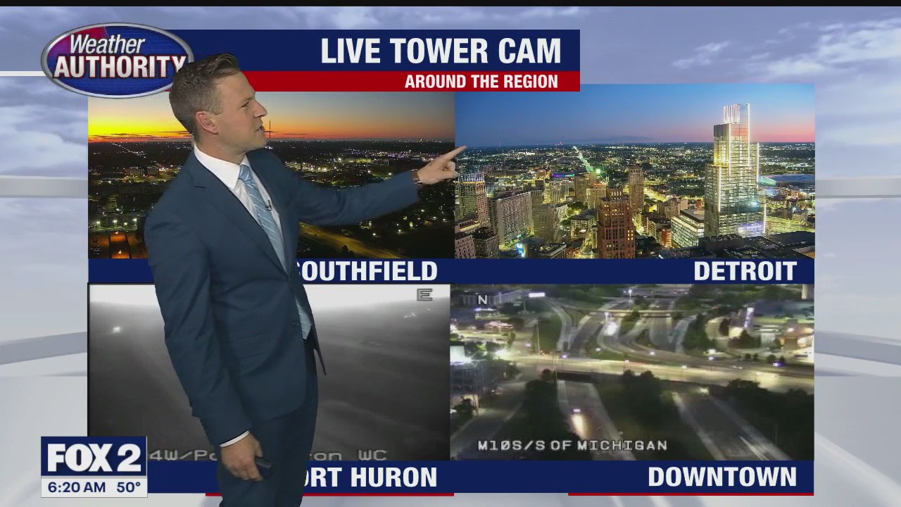 Another crisp morning with some evening sprinkles | FOX 2 Detroit