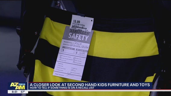 A closer look at second-hand kids furniture and toys