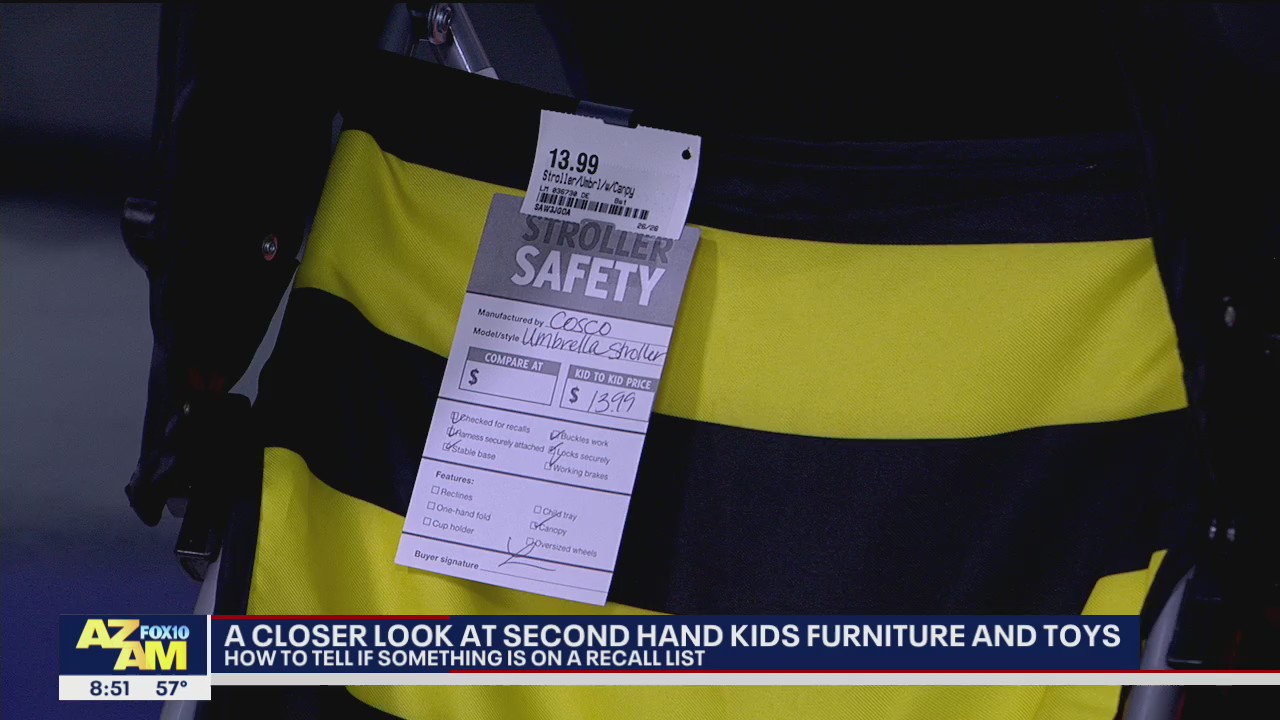 A closer look at second-hand kids furniture and toys