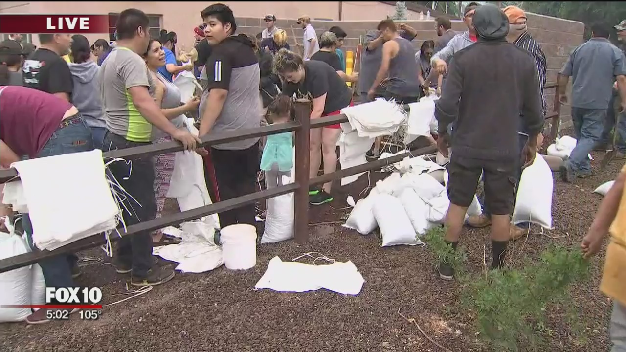 Rain prompts flooding concerns in Flagstaff area | FOX 10 Phoenix