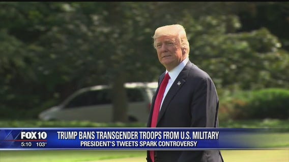 Transgender Marine responds to President Trump's decision to ban transgender service in the military