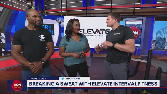 Breaking a sweat with Elevate Interval Fitness