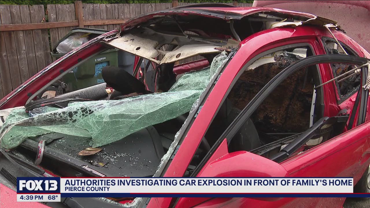 Sumner police investigate car explosion, incendiary device suspected