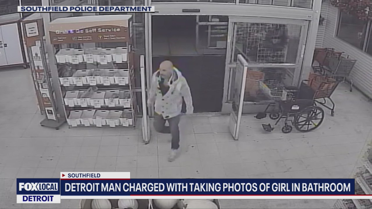 Suspect charged with recording video of girl in store bathroom