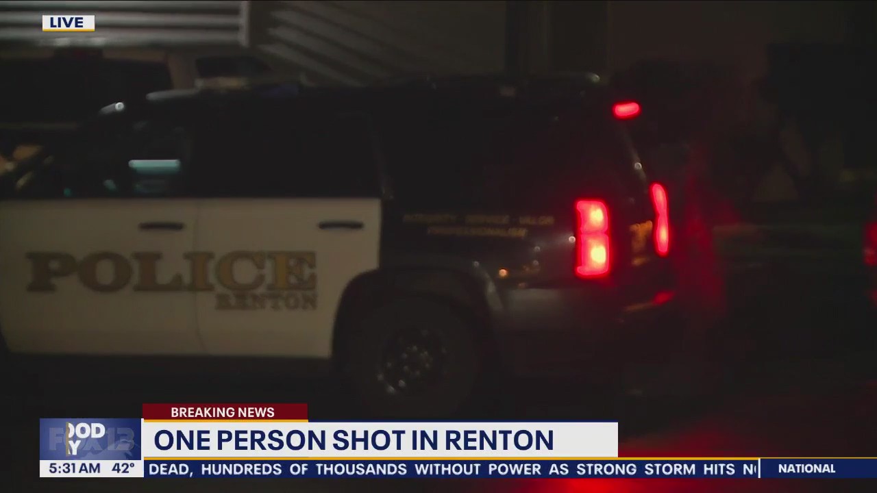 One person shot in Renton