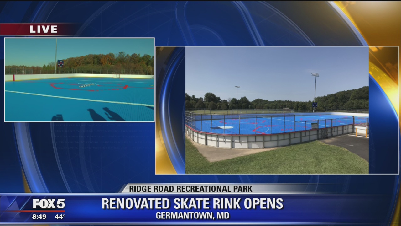 Renovated skate rink opens in Germantown