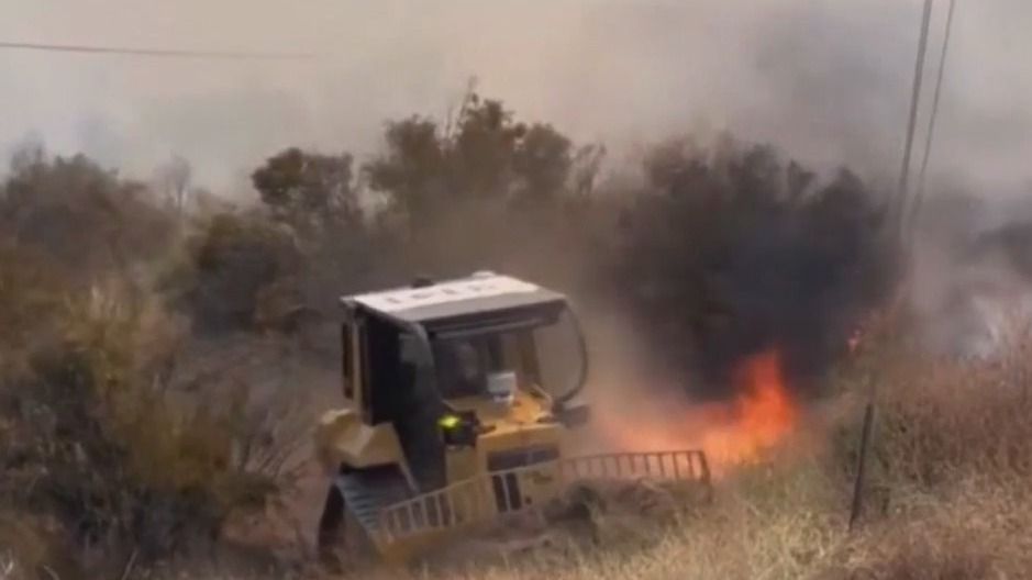 Forward progress stopped in Juniper Fire