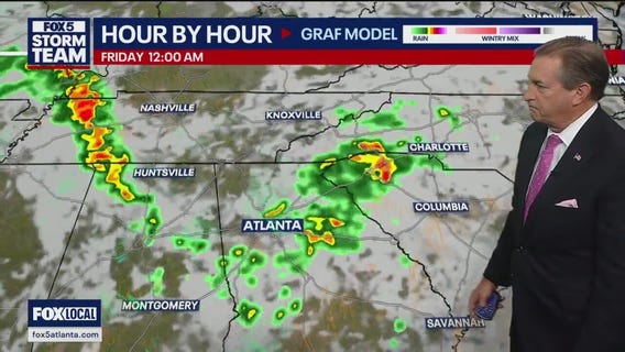 Thursday evening forecast