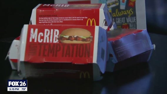 McDonald's faces lawsuit over McRib sandwich