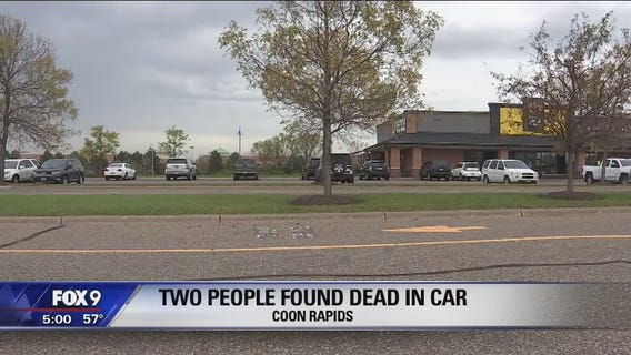 Authorities identify two found dead in Coon Rapids parking lot