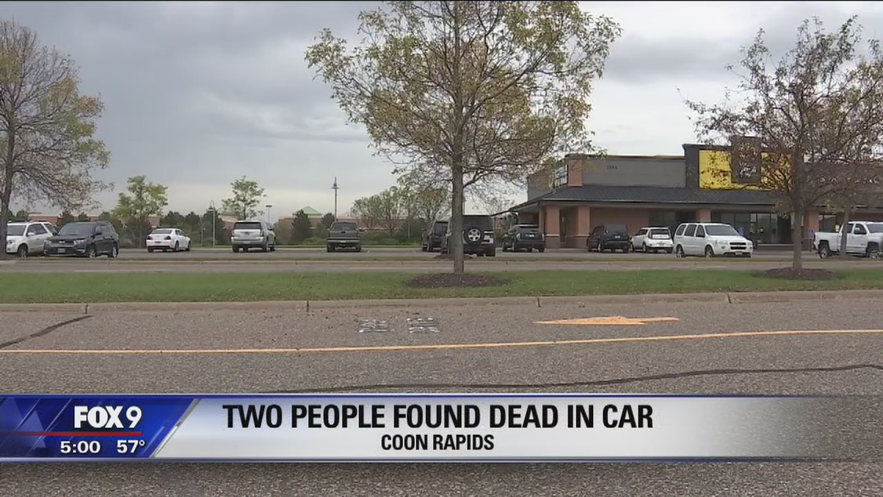 Authorities identify two found dead in Coon Rapids parking lot