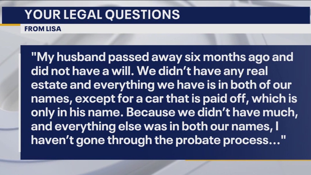 Your Legal Questions: 18-wheeler parking; probate process