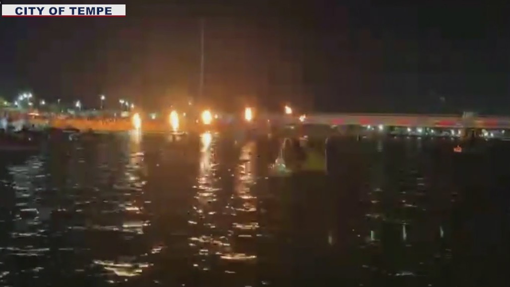 Tempe celebrates July 4th with 'Red White & Floom' display