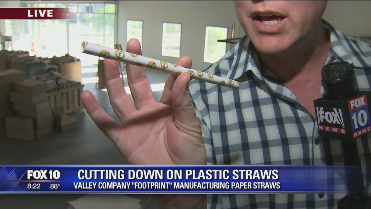 Cory's Corner: Footprint paper straws