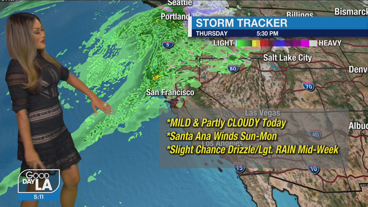 Weather Forecast for Thursday, Nov. 18