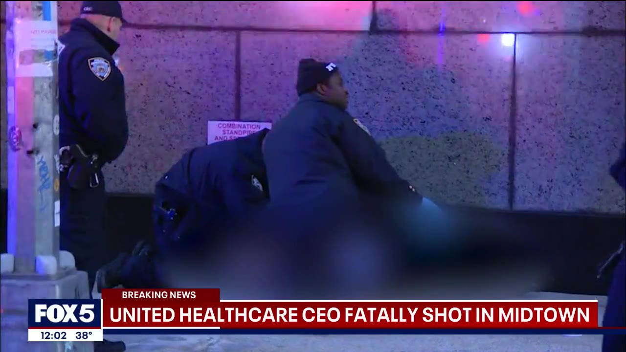 NYPD manhunt underway for gunman in CEO's killing | FOX 5 New York