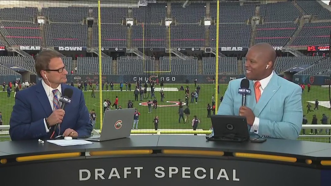 Bears Draft Live: Discussing the Bears' biggest need ? the left tackle position