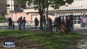 Faith leaders call for peace on the anniversary of Dontre Hamilton's death