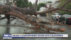 Deadly atmospheric river hits California