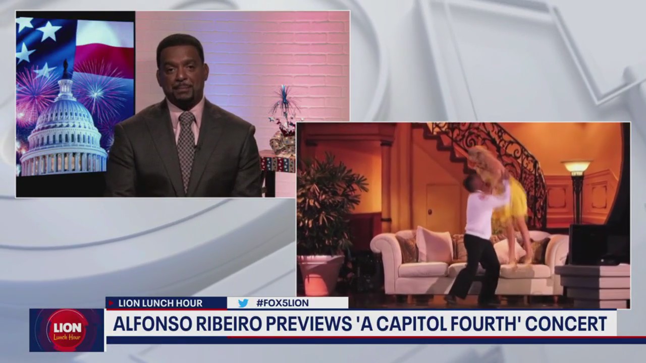 Alfonso Ribiero talks Wheel of Fortune and 'Capital Fourth'