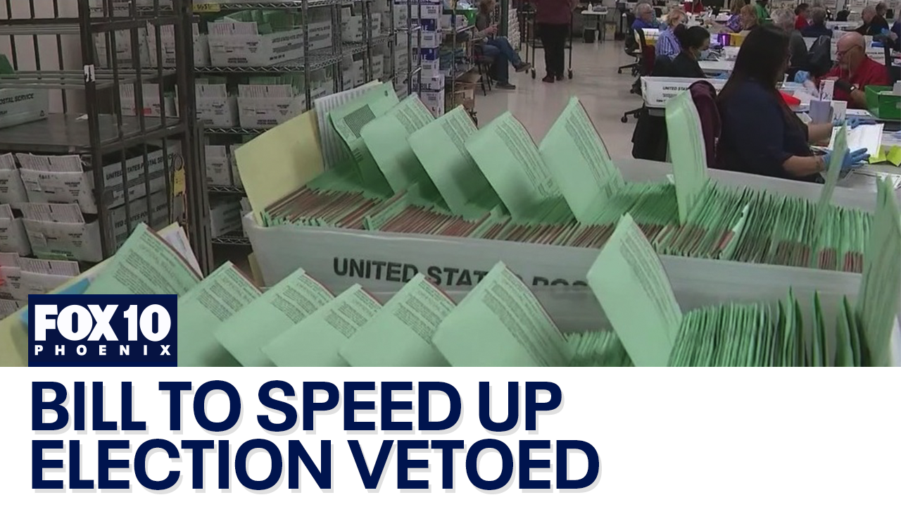 Gov. Katie Hobbs vetoes GOP-backed election bill