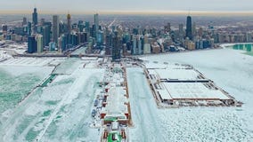 Chicago sightseeing despite the cold