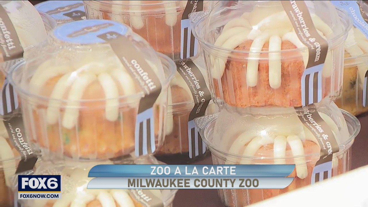 Sweet treats available at Zoo a la Carte