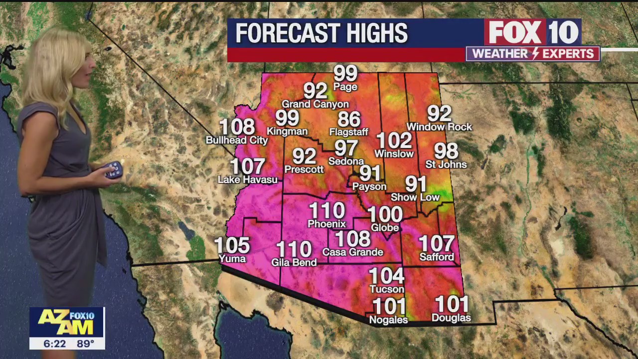 Morning Weather Forecast - 7/9/23